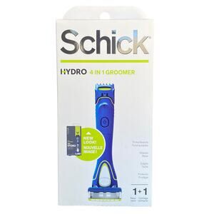 Schick Hydro 4 in 1 Grooming Razor| Trims Beards, Shaves, Edges and Protects